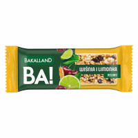 Bakalland BA! Baton zbożowy Wiśnia i limonka Relaks 38 g